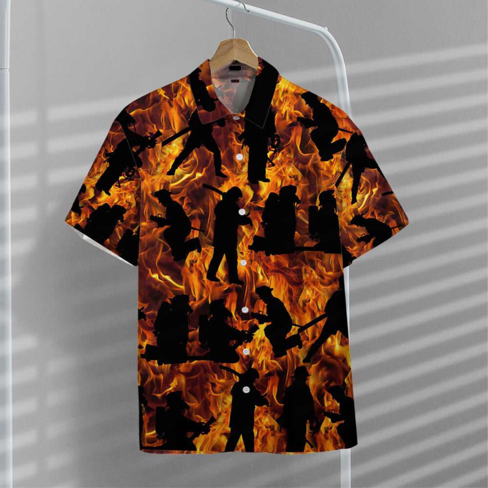 Fire Fighter Hawaii Shirt