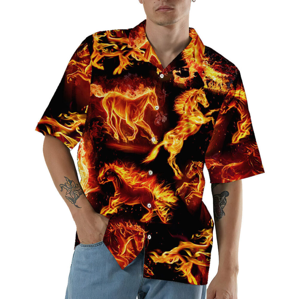 Fire Horse Hawaii Shirt