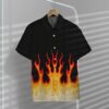 Fire Hot Rod Flames Custom Short Sleeve Shirt 0C3Qw