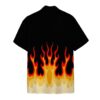 Fire Hot Rod Flames Custom Short Sleeve Shirt Snbhf