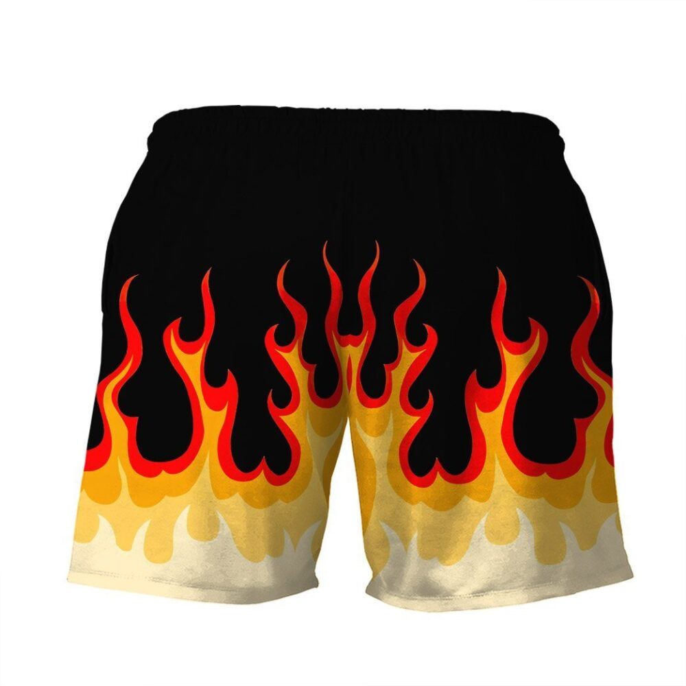 Fire Hot Rod Flames Custom Short Sleeve Shirt