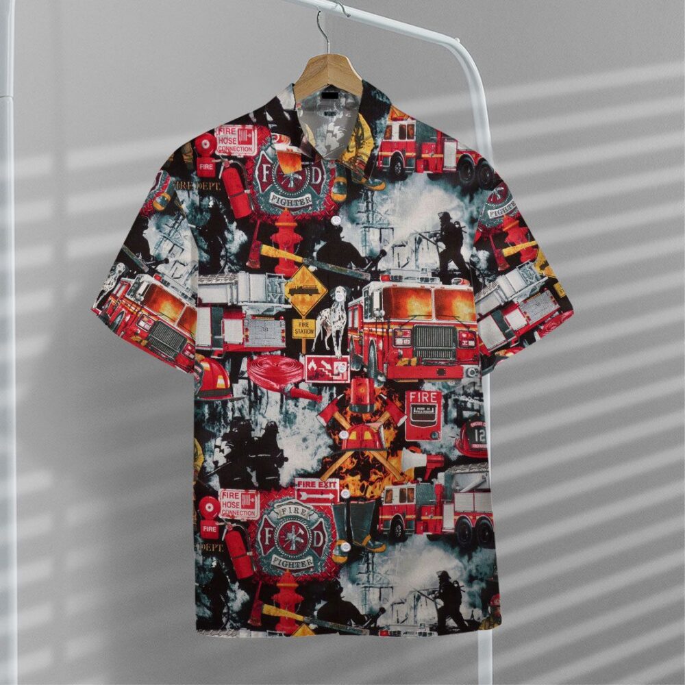 Firefighter Hawaii Shirt