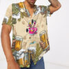 Flamingo And Beer Custom Hawaii Shirt 7Wi3U