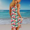 Flamingo Beautiful Summer Floral Custom Hawaii Shirt Lyecg