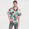 Flamingo Exotic Patchwork Patterns Custom Hawaii Shirt Ult1D