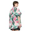 Flamingo Exotic Patchwork Patterns Custom Hawaii Shirt Ycoue