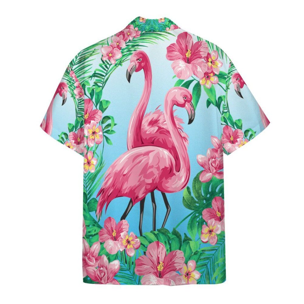 Flamingo Hawaii Custom Short Sleeve Shirts