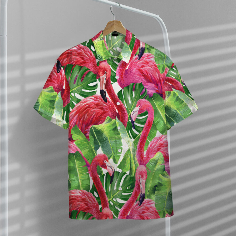 Flamingo Custom Hawaii Shirt