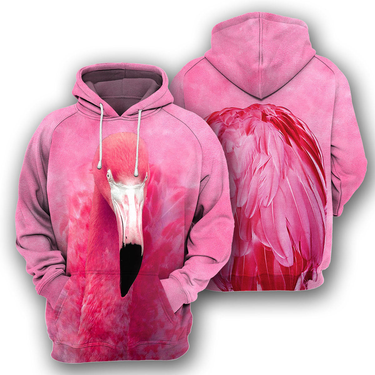 Flamingo Unique All Over Print T-Shirt Hoodie Gift Ideas