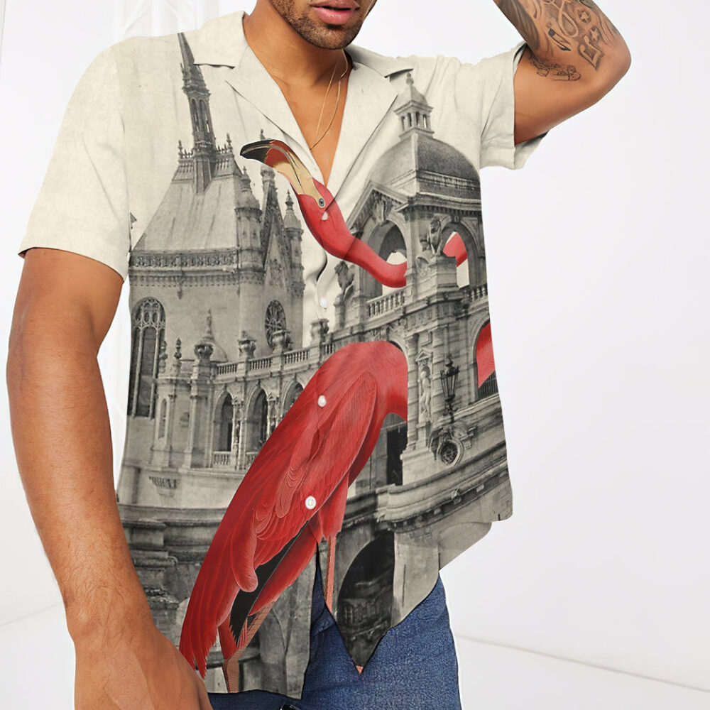 Flamingo Vintage Custom Hawaii Shirt