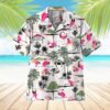 Flamingo Yoga Custom Hawaiian Shirts For Men And Women Wzywi