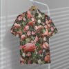 Floral And Flamingo Custom Hawaii Shirt 85Apx