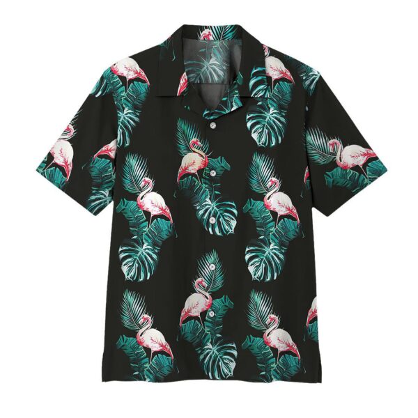 Floral Flamingo Hawaii Shirt