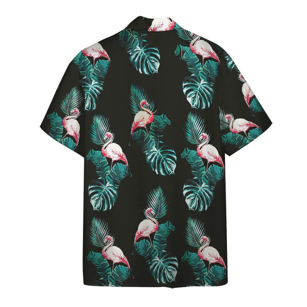 Floral Flamingo Hawaii Shirt