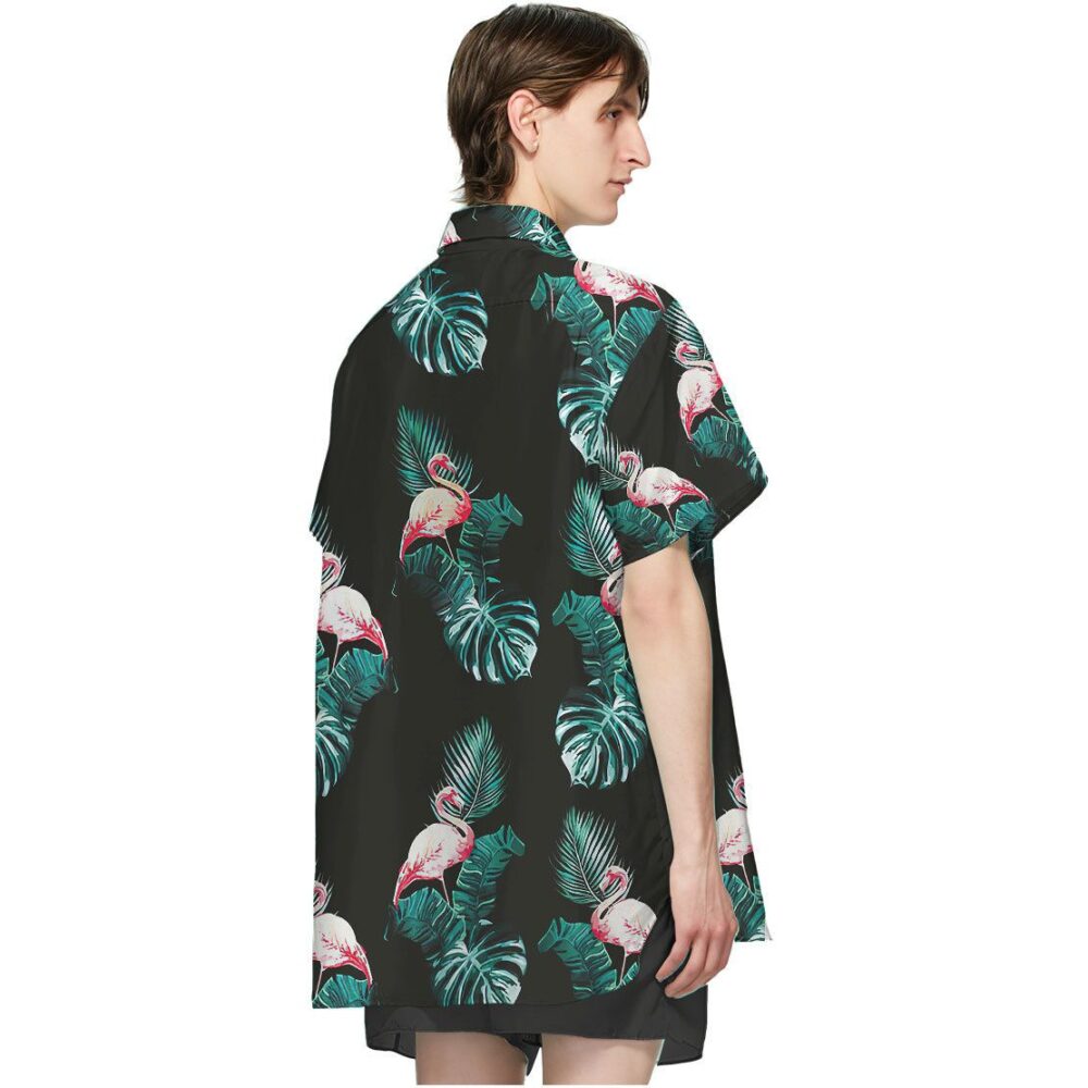 Floral Flamingo Hawaii Shirt