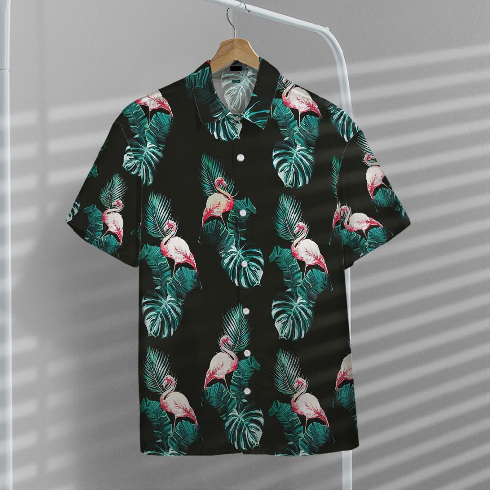 Floral Flamingo Hawaii Shirt