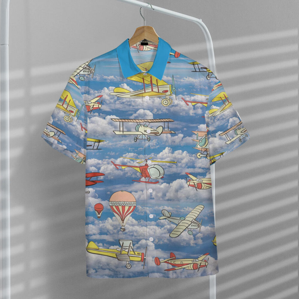 Fly Away Planes Custom Hawaii Shirt