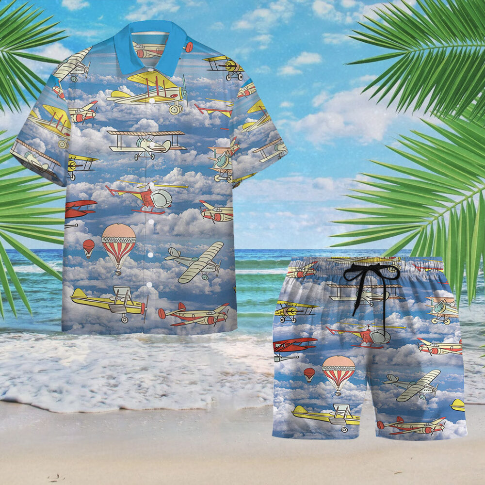 Fly Away Planes Custom Hawaii Shirt