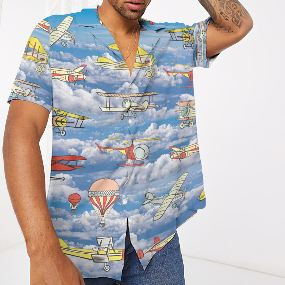 Fly Away Planes Custom Hawaii Shirt