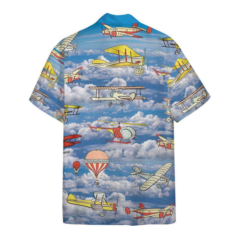 Fly Away Planes Custom Hawaii Shirt