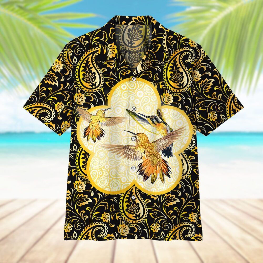 Flying Hummingbirds Hawaii Shirt