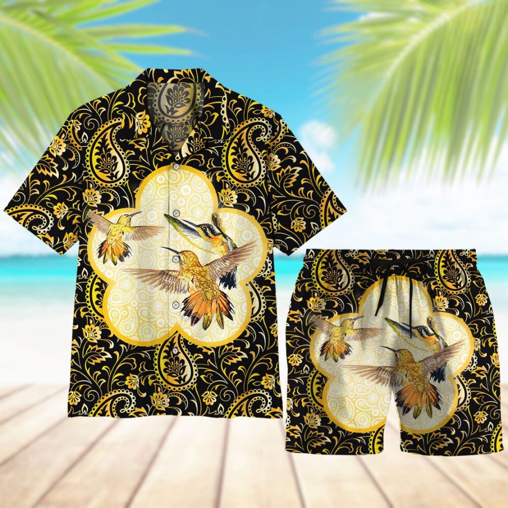 Flying Hummingbirds Hawaii Shirt