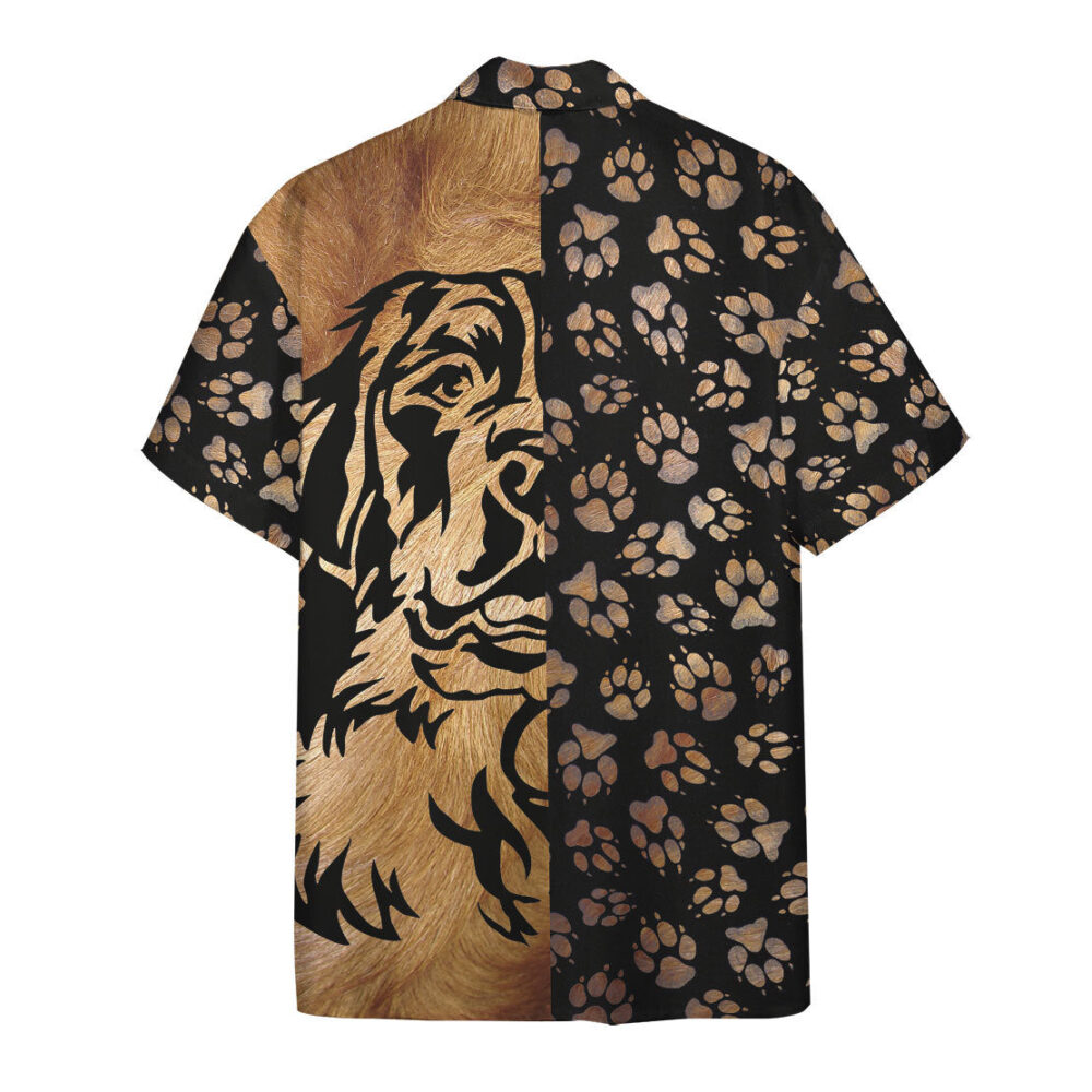 Foot Print Dogs Hawaii Shirt