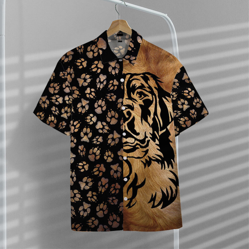 Foot Print Dogs Hawaii Shirt