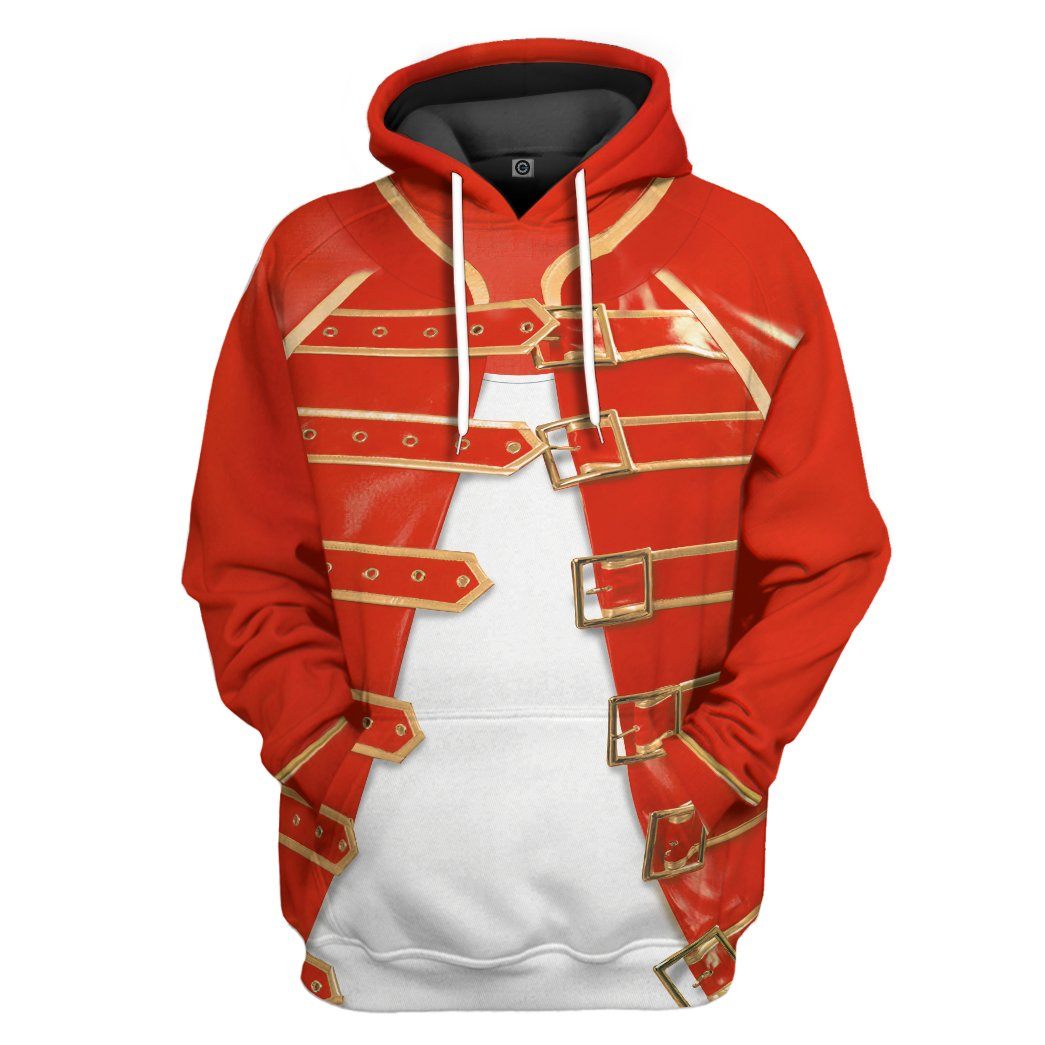 Freddie Mercury Costume v3 Custom Hoodie Apparel