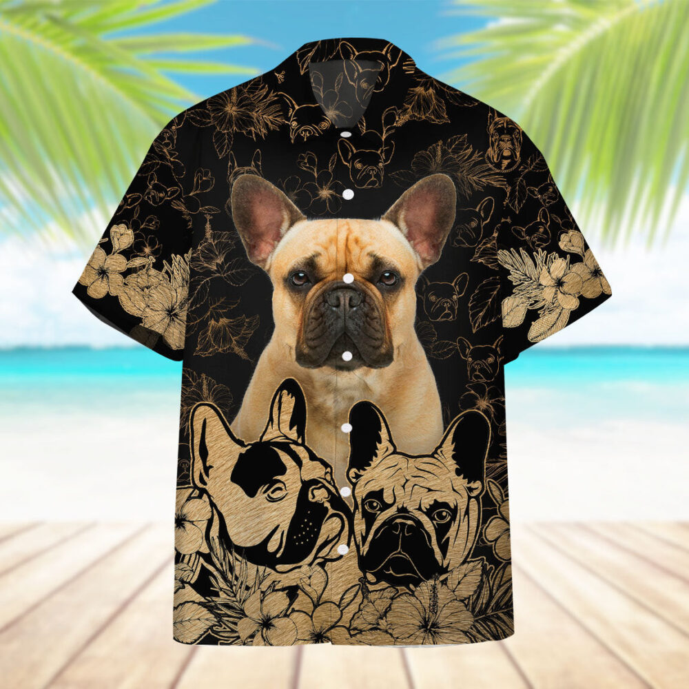 French Bulldog Hawaii Shirt