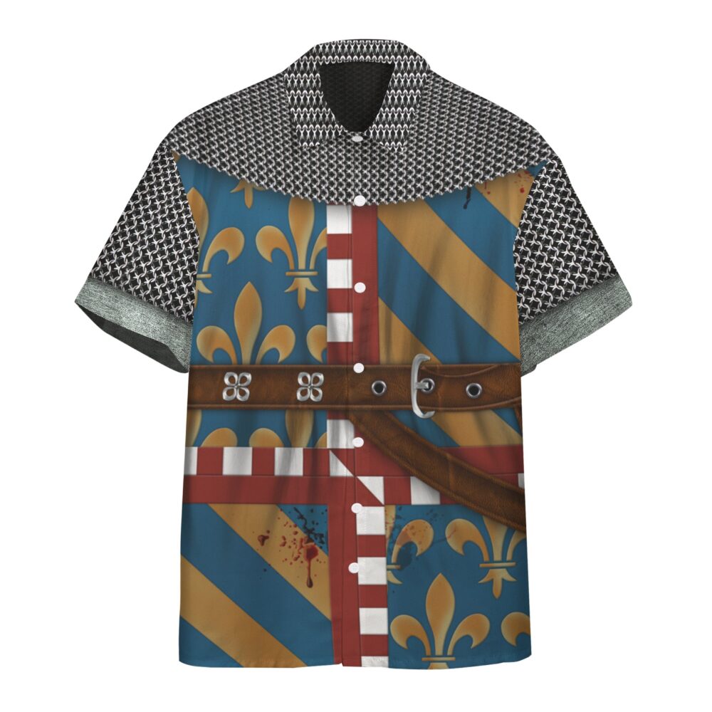 French Cavalier Custom Short Sleeve Shirt