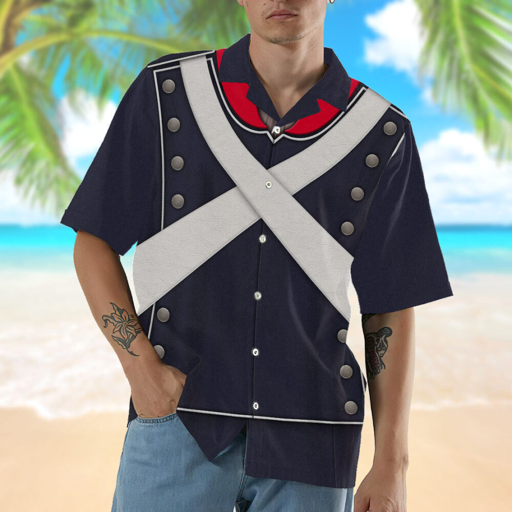 French Light Infantry Custom Hawaii Shirt