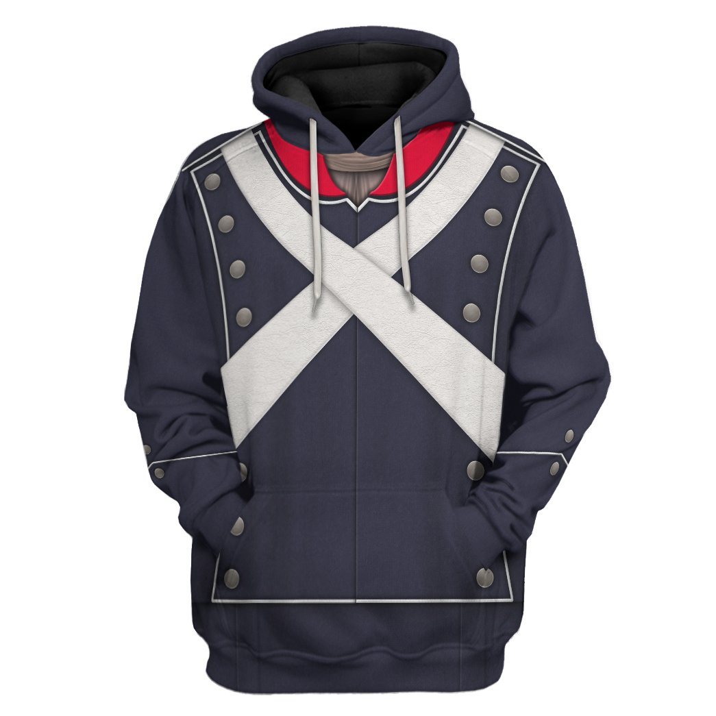 French Light Infantry Custom Hoodie Apparel