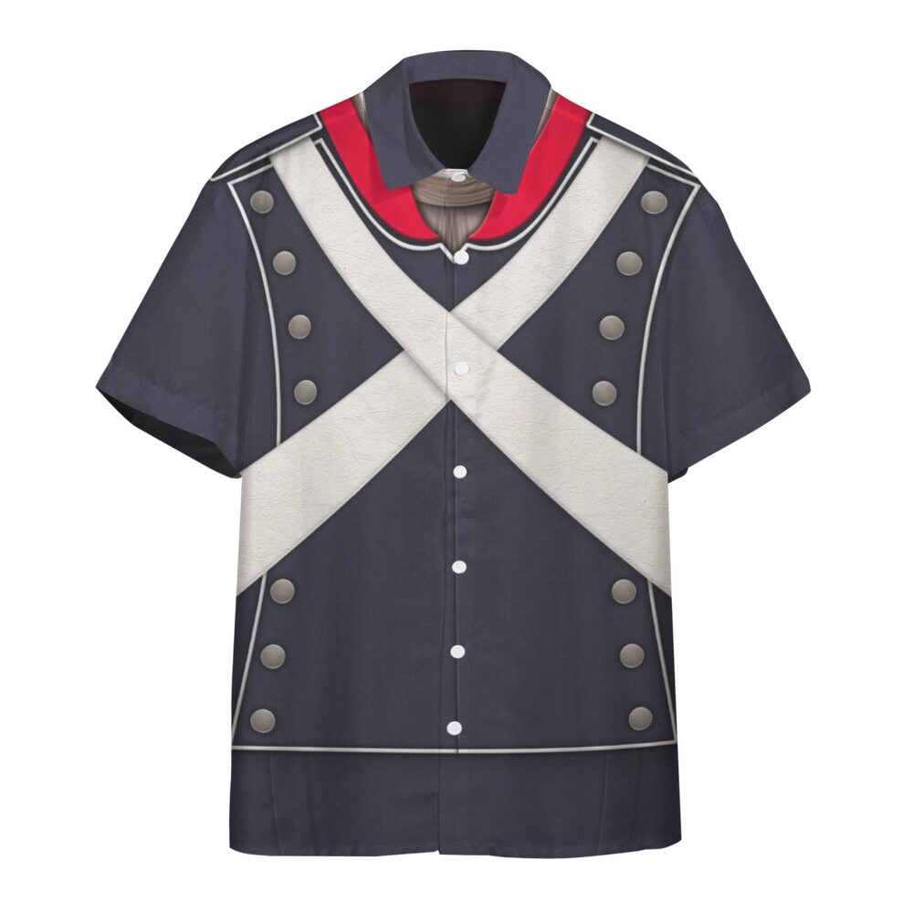 French Light Infantry Custom Short Sleeve Shirt