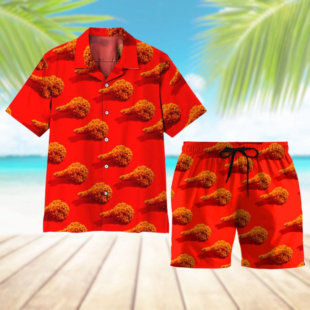 Fried Chicken Hawaii Shirt