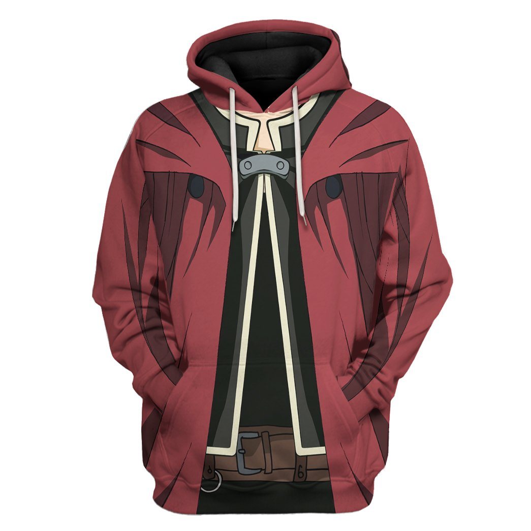 Fullmetal Alchemist Edward Elric All Over Print T-Shirt Hoodie Apparel