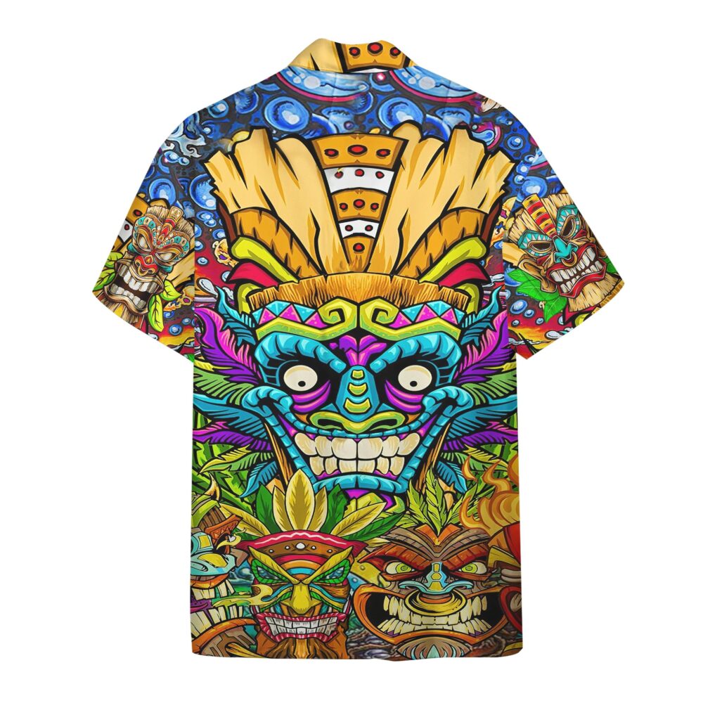 Funny Tiki Custom Short Sleeve Shirt