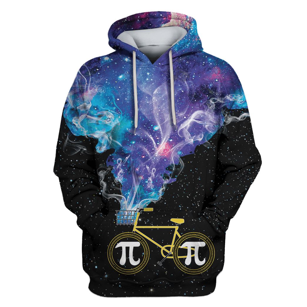 Galaxy Pi Bike Custom T-Shirt Hoodie Apparel