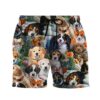 Garden Puppies Custom Short Sleeve Shirt Fl5Sy