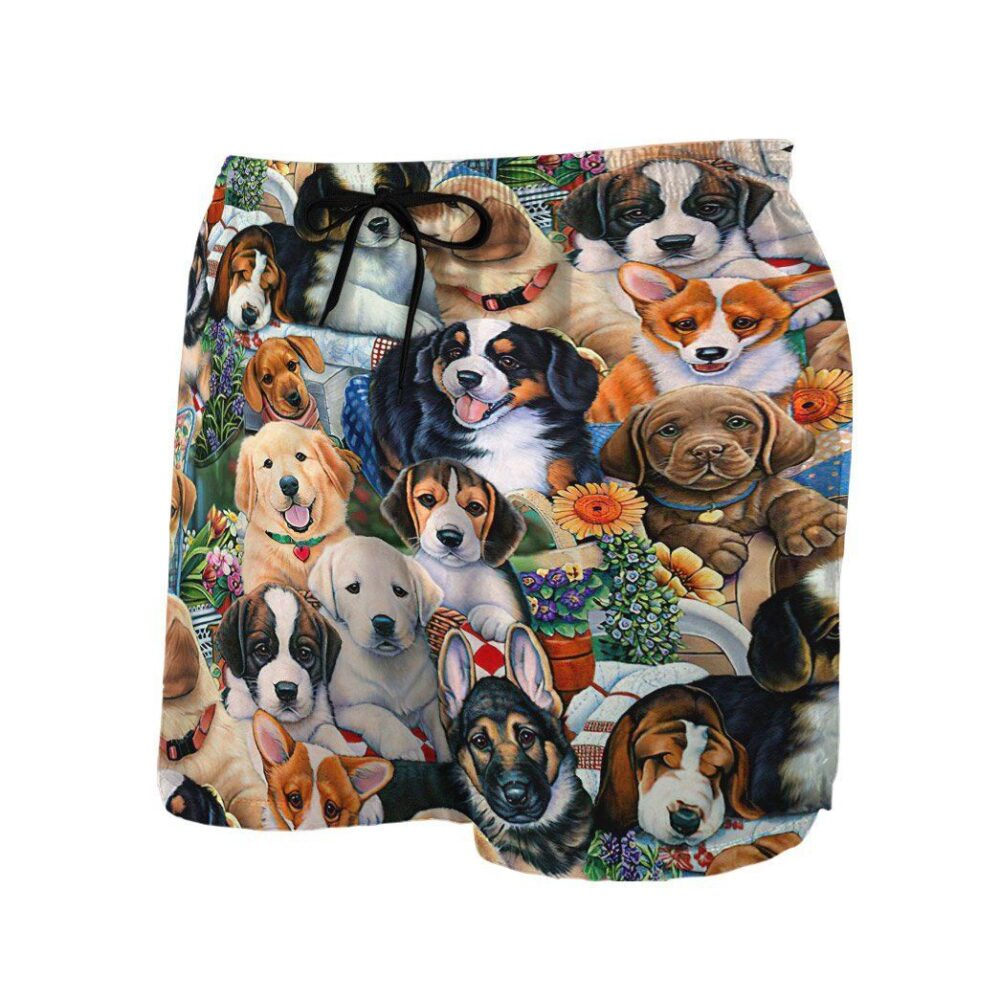 Garden Puppies Custom Short Sleeve Shirt