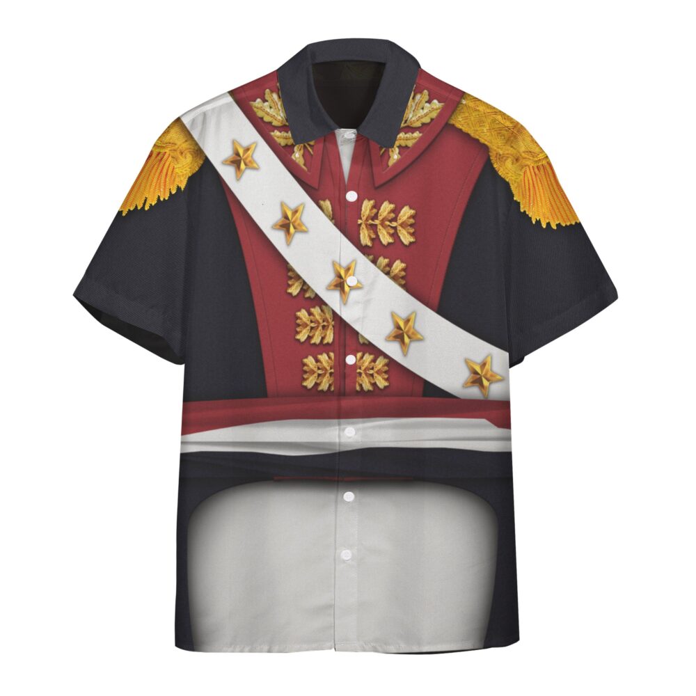 General Toussaint Louverture Military Suit Custom Short Sleeve Shirt