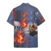 George Washington Defeating Skynet Custom Short Sleeve Shirt Ktikd