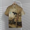 George Washington Dinosaur Custom Short Sleeve Shirt Mjmak