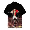 George Washington Fighting Red Coats Custom Short Sleeve Shirt Q2Z2V