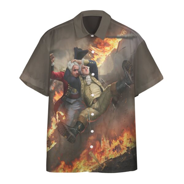 George Washington Stunner Custom Short Sleeve Shirt