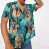 German Shepherd Dog Summer Custom Short Sleeve Shirt Qa2G3