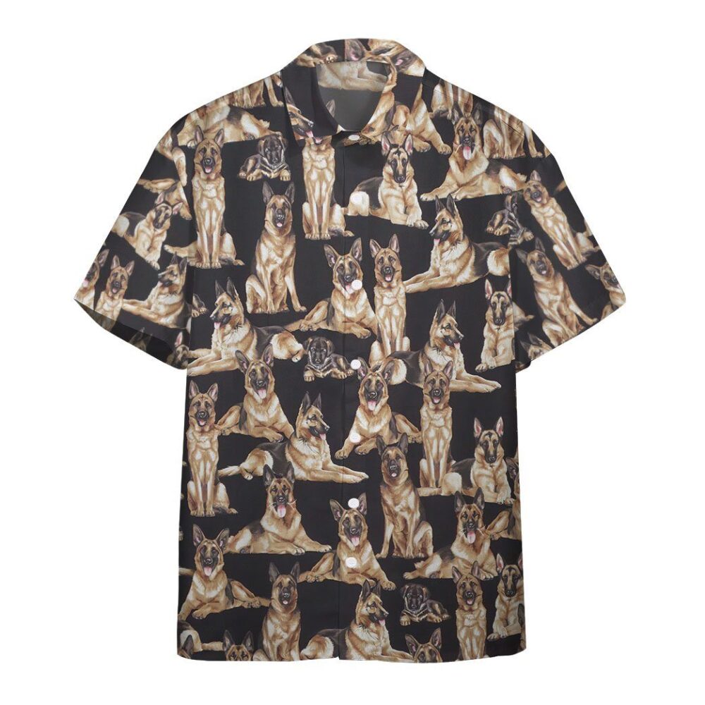 German Shepherd Dogs Custom Hawaii Shirt