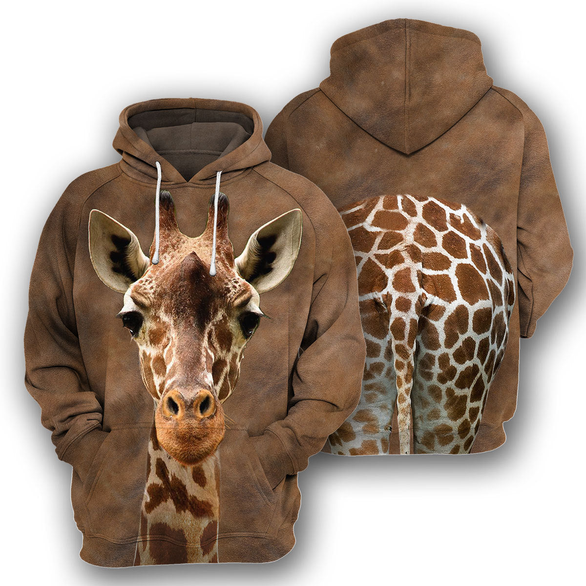 Giraffe Unique All Over Print T-Shirt Hoodie Gift Ideas