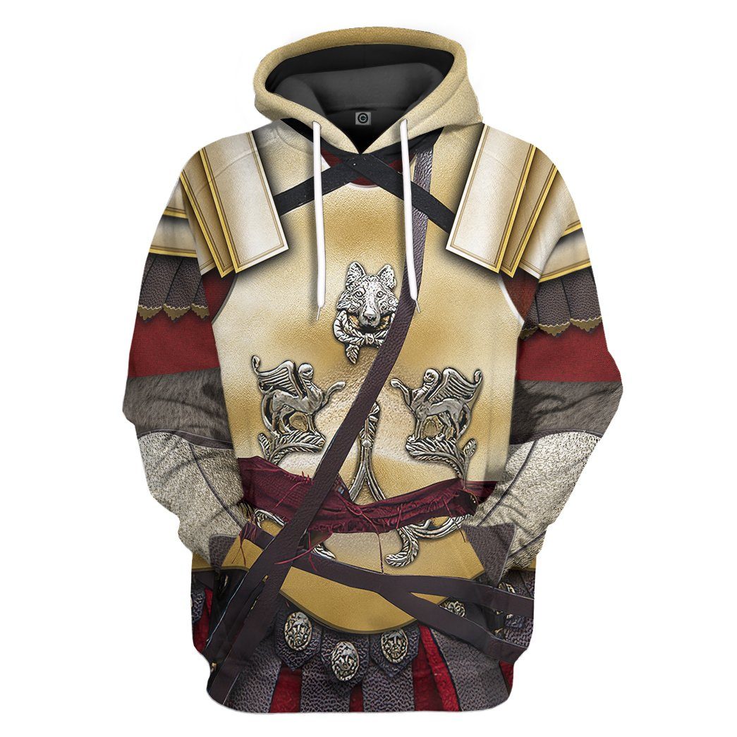 Gladiator 2000 Maximus Decimus Meridius Cosplay Tshirt Hoodie Apparel