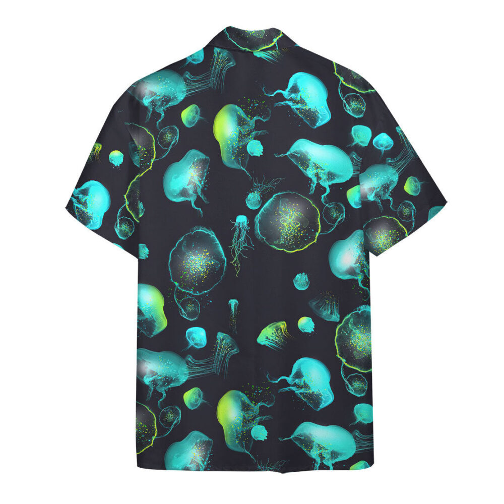 Glowing Jellyfish Hawaii Shirt